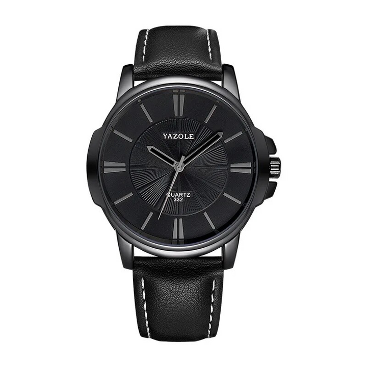 Arno® | Orologio in pelle con vetro blu lussuoso™