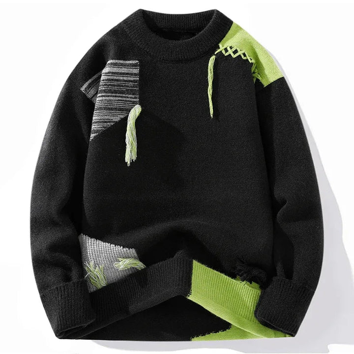 Tommaso® | Maglione con Cuciture Moderne per Uomini
