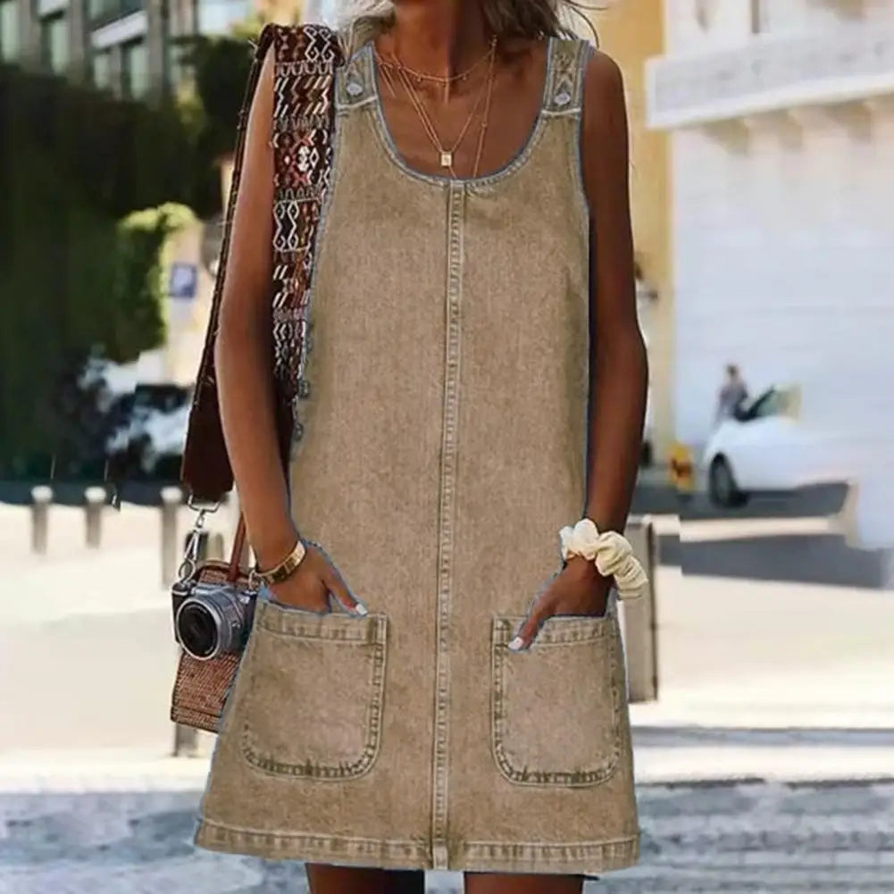 Fia® | Abito in Denim Morbido