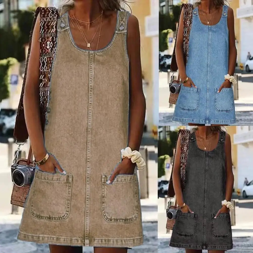 Fia® | Abito in Denim Morbido
