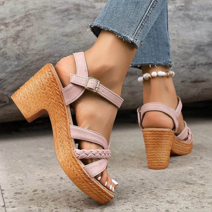 Lara® | Sandali Classici con Tacco Medio