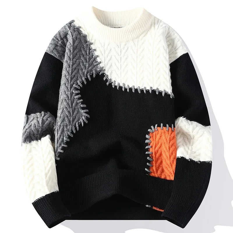 Carlo® | Pull patchwork casual
