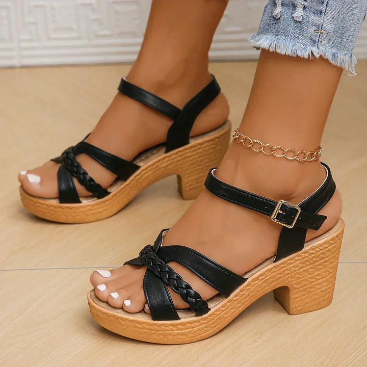 Lara® | Sandali Classici con Tacco Medio