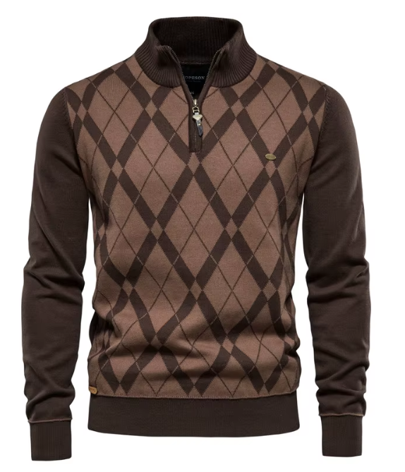 Dean® | Maglione da Uomo a Mezzo Zip