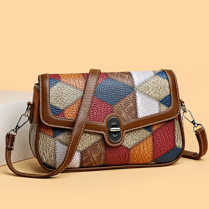 Valentina - Borsa a tracolla da donna vintage in pelle