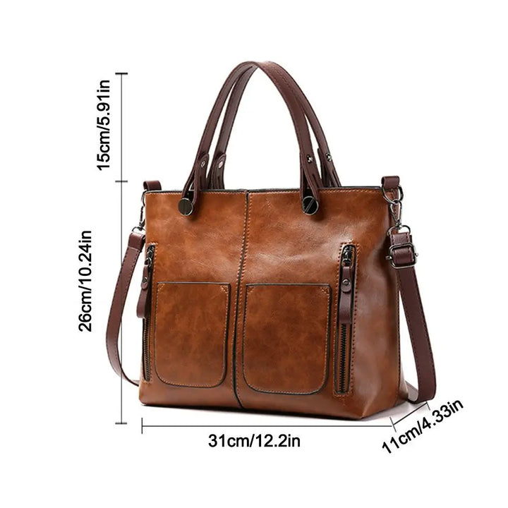 OLIVIA | Borsa elegante in pelle vintage