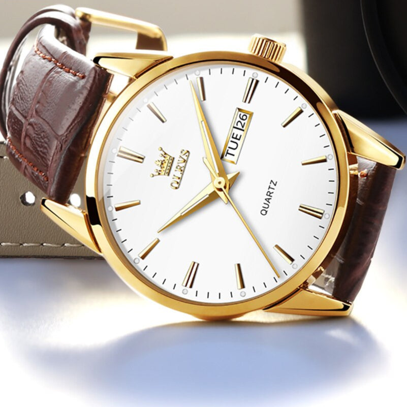 Dietmar® | Orologio da polso in pelle di lusso