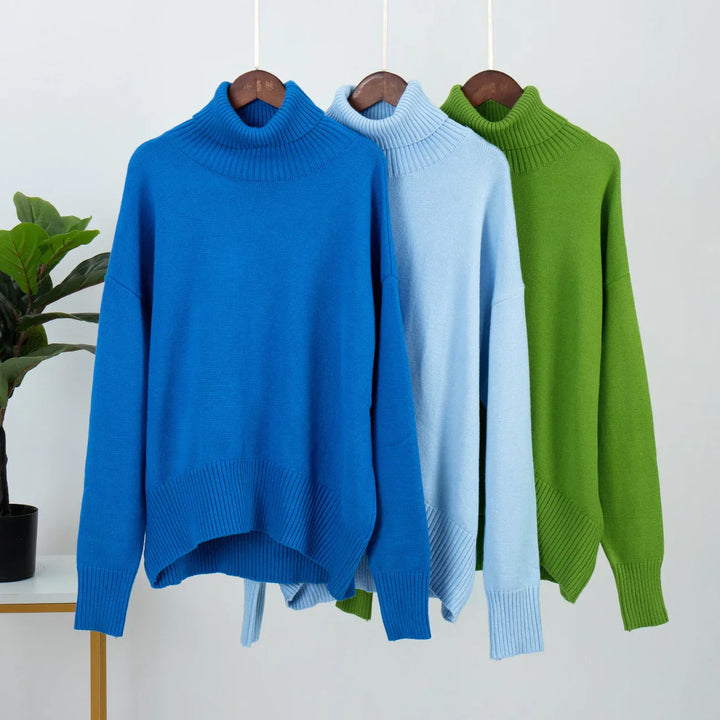 Benedetta® | Collo Alto Oversize In Cotone