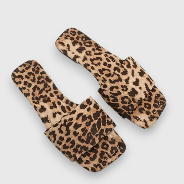 Nora® | Sandali a Motivo Leopardato