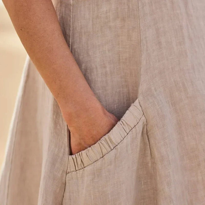 Carlotta™️ | vestito estivo in lino fresco