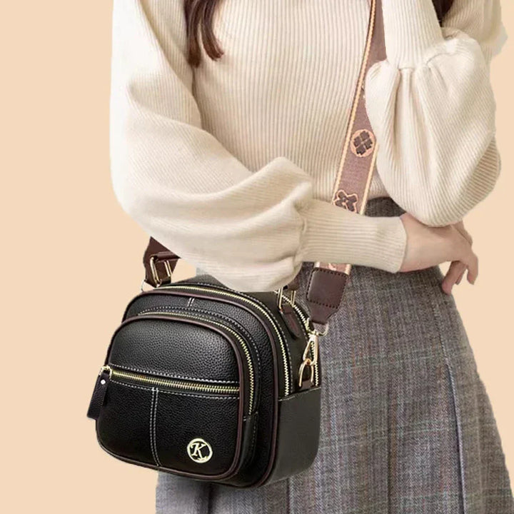 Camellia® | Raffinatezza Senza Tempo Borsa Elegante con Tracolla