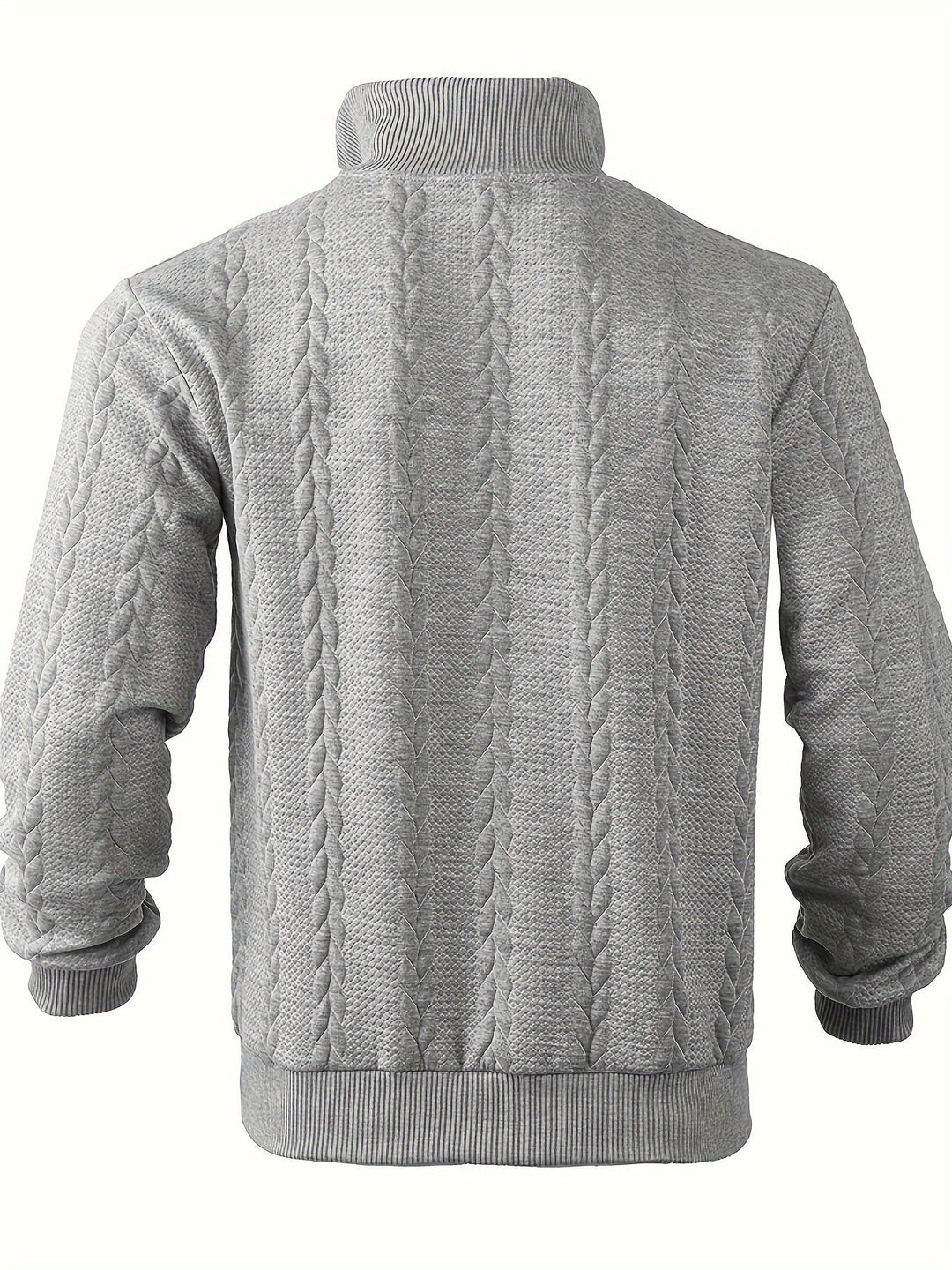 Marco™ | Maglione vintage con zip da uomo