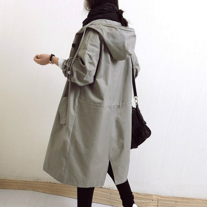 Amara™ - Cappotto Trench Classico con Bottoni e Antivento