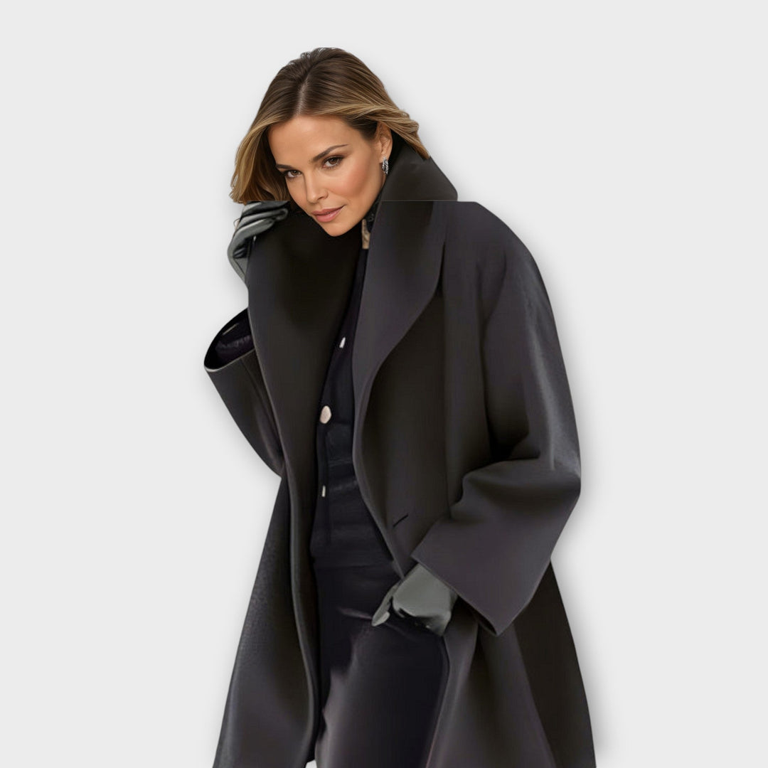 Simona® | Cappotto in Lana Premium Antivento