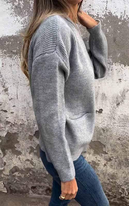 LINA™ | Cardigan con zip