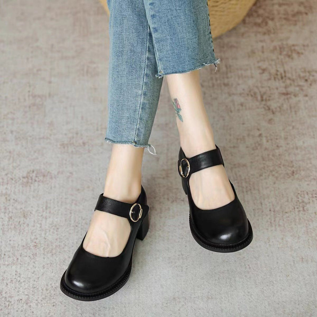 Mila® | Agnes Leder Mary Janes