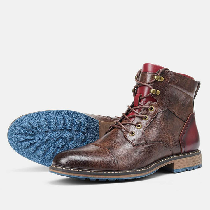 Andrea | Stivali Oxford in pelle premium realizzati a mano