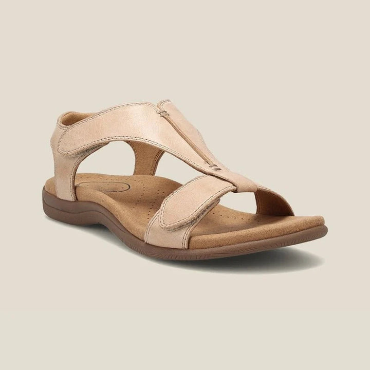 CARMEN - Sandalias ortopédicas de cuero contra los pies hinchados