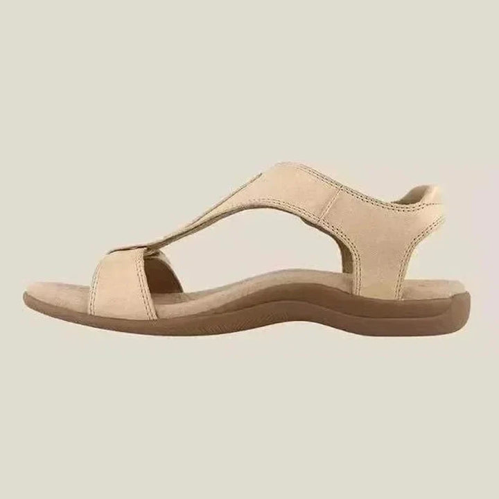CARMEN - Sandalias ortopédicas de cuero contra los pies hinchados