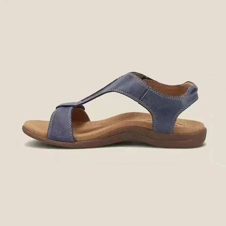 CARMEN - Sandalias ortopédicas de cuero contra los pies hinchados