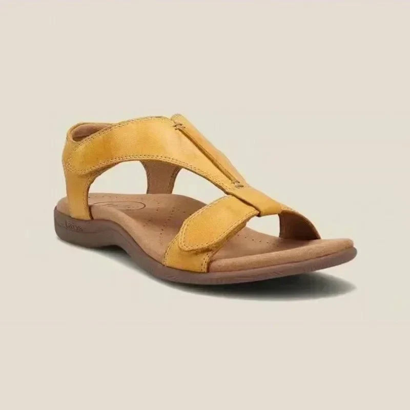 CARMEN - Sandalias ortopédicas de cuero contra los pies hinchados