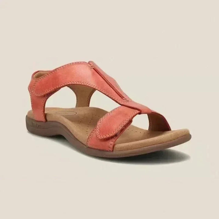 CARMEN - Sandalias ortopédicas de cuero contra los pies hinchados