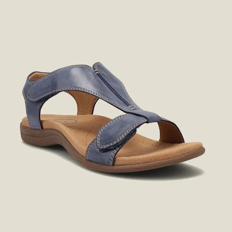 CARMEN - Sandalias ortopédicas de cuero contra los pies hinchados