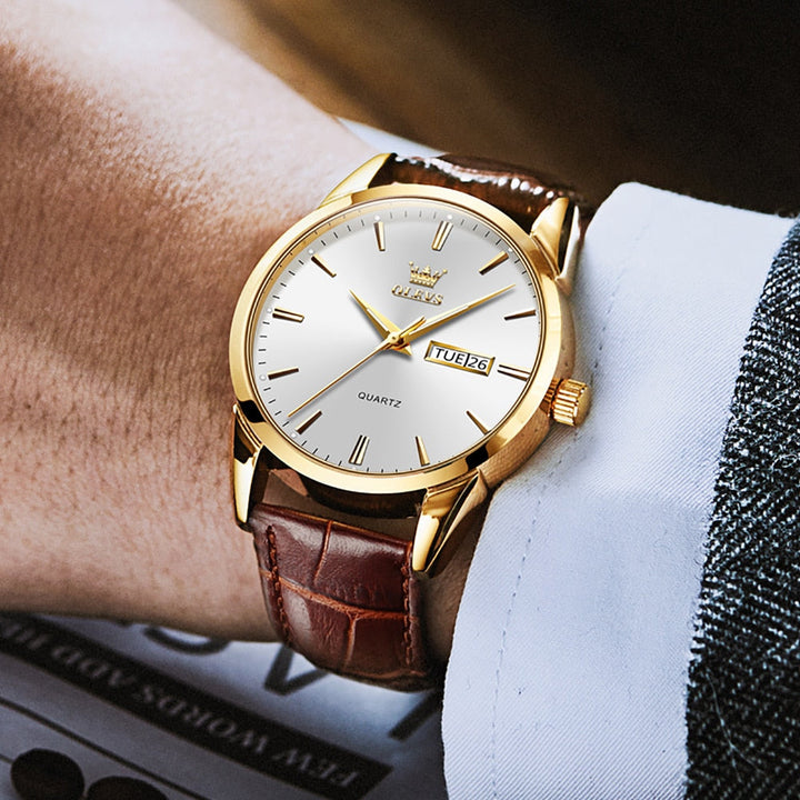 Dietmar® | Orologio da polso in pelle di lusso